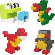PicassoTiles 1250 Piece STEM Creative Imaginative Color Vibrant Sensory Toy Mix & Match Brick Building Blocks Kit 11 6 Unique Shape Construction Block Playset Kids Boys & Girls Age 3+