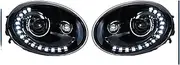 Car Headlights Compatible For VW Beetle LED Headlight 2013-2017 Headlights/Beetle DRL Turn Signal High Beam Tear Eye Projector Lens