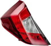 Left/Right Side Tail Lamp ，Compatible for FIT JAZZ GK5 RS 2014 2015 2016 Rear Tail Light Brake Lamp with(Left-1PCS)