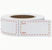Fridge Freezer Food Storage Date Label Sticker 5x2.5cm Kitchen Pantry Jar Sticky