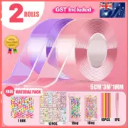 Sets Blowing Bubble Full Set Nano Glue Kneading Nano Tape Nano Adhesive Bubble
