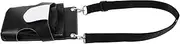 MERRYHAPY Hairdressing Carrying Bag with Waist Strap Durable Stylist Tool Organizer Pouch for Scissors Combs Clips Portable Barber Case for Hairdressers and Makeup Artists Black