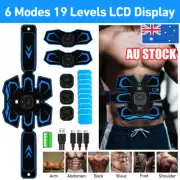 ABS Body Fitness EMS Abdominal Stimulator Arm Muscle Trainer Belt Toner TrainiDS
