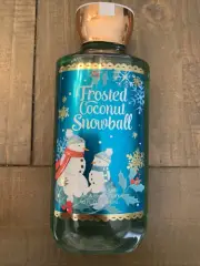 Bath & Body Works Frosted Coconut Snowball Shower Gel 10oz.
