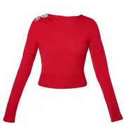 [Erdem] Drape Detail Knit Jumper