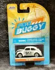 JADA Punch Buggy Slug Bug Volkswagen VW Beetle White with Flames