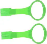 KAILIKETIY 1Pair Portable Crib Pull Rings Sturdy Standing Assist Hang Rings for Walking Exercise Lightweight Design for Cribs and Travel Use