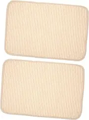 BESPORTBLE Pet Diaper Pads 2 Pack of Reusable Puppy Pad Soft and Comfortable Odor Control for Toilet Training