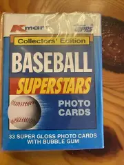 1990 TOPPS KMART COLLECTORS' EDITION BASEBALL SUPERSTARS Complete Set