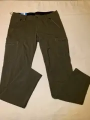Kuhl Pants Womens 10 Krush Sage Green Cargo Pockets Soft Performance Stretch NWT