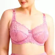 TS TAKING SHAPE plus size 20C Lace Underwire Bra full cover unpadded soft NWT!