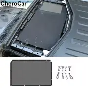 Sunshade Mesh Bikini Top Cover UV Sun Protection For Jeep Wrangler JL JT 2018-22