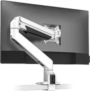 Desky Single Monitor Arm - White