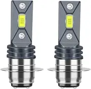 HOCOLO F2 H6 H6M 6000K 8000LM Car LED Fog Lights Replace Halogen Bulbs,3570 CSP-Chips 80W,Bright IP68 Waterproof Vehicle Lamp Accessories Exterior Automotive UTV ATV Motorcycles Trucks SUVs(White,H6)