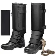 [Generic] Snake Guards for Legs | Breathable Snake Chaps Anti-Snake Gaiters Snake Guards | Adjustable Snake Proof Chaps, Hunting Chaps for Lower Legs Hunting/Hiking/Farm Working