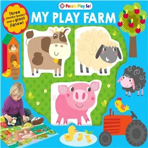 My Play Farm ─ Three Chunky Books and a Giant Jigsaw!