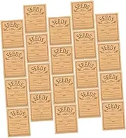 HORIALENCE 100pcs Resealable Envelopes Lightweight Paper Storage for Vegetable Seeds Moisture Small Saving Envelopes for and Organization