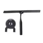 Stainless Steel Shower Squeegee Window Wiper with Suction Hook Bathroom