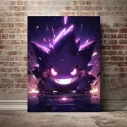 Monster Night Elf Gengar peripheral posters modern room decoration 55x80cm O