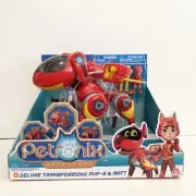 Petronix Defenders Deluxe Transforming PUP-E & MATT Action Figure Toy 3 in 1 NEW