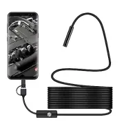 for Android OTG Megapixels HD USB C Endoscope Type C Borescope Inspection Camera