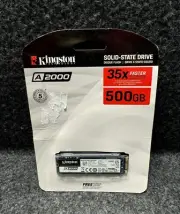 Kingston 500GB A2000 Solid State Drive NVMe PCIe M.2 Internal SSD