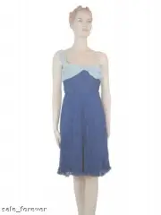 NWT MISSONI RUNWAY 'CORINNE' SHIFFON DRESS sz 44, ORANGE LABEL, ITALY MADE