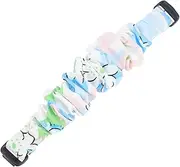 GRIRIW 1pc Comfortable Elastic Watch Strap for Stylish Hair Ring Design Fit Comfort for Daily Use Sports Business Soft Material Accents