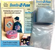 Warm Company Beads-2-Fuse Packet AND Refill Box: Add Sparkle, Texture (Lot of 2)
