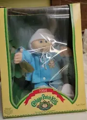 Vintage 1984 Coleco Cabbage Patch Kids in Box Boy Doll "Lindsey Calvin"