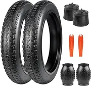 ZUKKA 20/26 Inch Heavy Duty E-Bike Tyres 20/26 x 3.0 for Folding Bead Tyre Electric Bicycle Tyre Compatible Wide Mountain Snow Bicycle