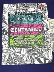 Art of Zentangle Book Walter Foster Drawings Technique Meditative Artist