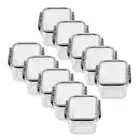 10x Boxsweden Crystal 420ml/13cm Pantry Storage Container Food Organiser Clear