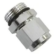 Aeroflow Male -12 ORB to Female -12AN Swivel Adapter, AF907-12S