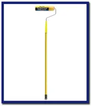 UNi-PRO 230mm Real Good Roller Frame With 4ft Pole 10mm Nap - 1 Set