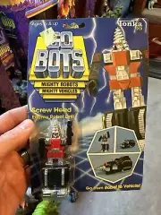 GO BOTS Screw Head ENEMY ROBOT TONKA 1984 Moc