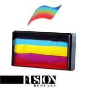 Fusion Body Art Face Painting Split Cake 30g - Leannes Rainbow