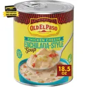 Chicken Cheese Enchilada-Style Soup, Ready to Serve Canned Soup, 18.5 Oz ⭐️⭐️⭐️⭐