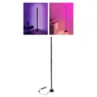 69 LED RGB Corner Floor Lamp with Music Sync & Remote Control
