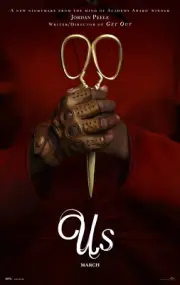 US MOVIE POSTER 2 Sided ORIGINAL Advance MARCH 27x40 JORDAN PEELE LUPITA NYONG'O