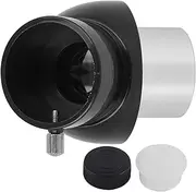 45 Degrees Round Angle Diagonal Mirror with 1.25 Inch Interface for Astronomical Telescope, Plastic and Optical Glass, Cover, Clear Viewing