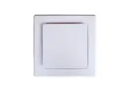 Lucci 200mm Designer Square Exhaust Fan with 240mm Dia Cut Out in White