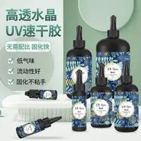 在飛比找蝦皮購物優惠-DIY美甲 UV膠 UV樹脂 無影膠水 高透明 耐黃變 UV