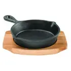 Pyrolux Pyrocast Skillet with Maple Tray | 13.5cm