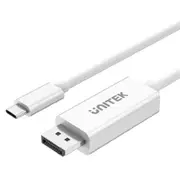 Unitek V400A DisplayPort 1.2 USB-C to DisplayPort Cable - 1.8m Up to 4K 60Hz - Plug & Play - DisplayPort Alternate Mode [V400A]