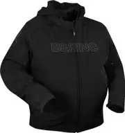 Bering Davis King Size waterproof Motorcycle Textile Jacket, black, Size 4XL for Men