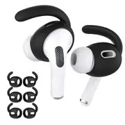 3 Pairs AirPods Pro Ear Hooks Secure Anti Slip Covers Silicone Earphone Cover