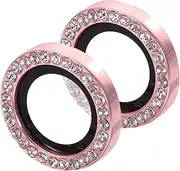 2pcs Camera Lens Protectors for 15/15 Phone Camera Screen Protector Rings