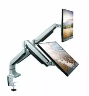 Dual Monitor Stand Universal Desk Mount Arms For 13 To 30 Inch Computer Screen