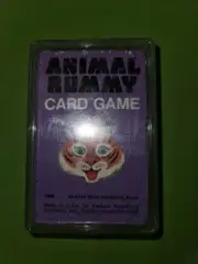 Vintage Whitman ANIMAL RUMMY Card Game Open Box Sealed Deck